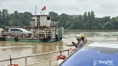 Cảnh báo mất an toàn trên các chuyến phà qua sông Đồng Nai