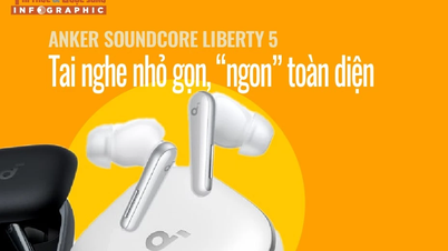 [INFOGRAPHIC] Anker Soundcore Liberty 5: Tai nghe nhỏ gọn, “ngon” toàn diện
