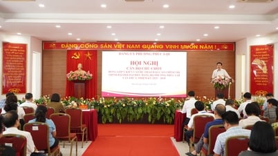Phúc Lợi tổ chức Hội nghị lấy ý kiến đóng góp vào dự thảo Báo cáo chính trị Đại hội Đảng bộ phường lần thứ I