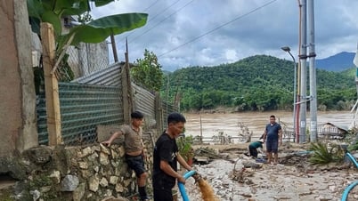 Nghệ An: Người dân miền xuôi kéo máy lên giúp...