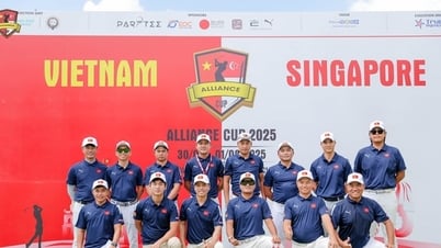 Đội tuyển golf Việt Nam đấu đội tuyển Singapore tại giải golf Alliance Cup 2025