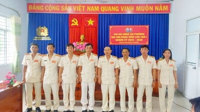 Đại hội đảng viên Chi bộ Công an phường Tịnh Biên, nhiệm kỳ 2025 - 2030