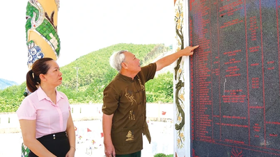 Giữ lửa tri ân ở Chiến khu Ba Lòng