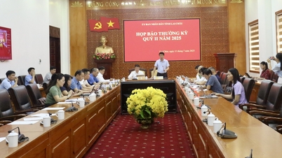 Lai Chau: Konferensi pers rutin untuk kuartal kedua tahun 2025