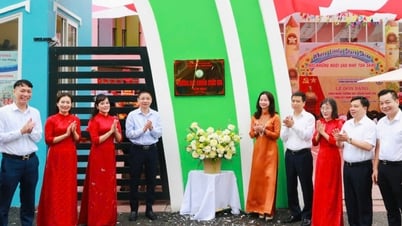 Trường Mầm non Hướng Dương, quận Lê Chân đón bằng Công nhận trường đạt Chuẩn quốc gia