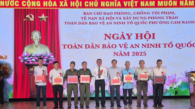 Phường Cam Ranh tổ chức ngày hội toàn dân bảo vệ an ninh Tổ quốc