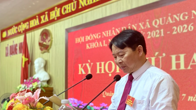Kỳ họp thứ 2 HĐND xã Quảng Ninh: Thông qua 7 Nghị quyết
