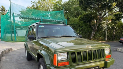 Cận cảnh Jeep Cherokee 2001 "siêu độc lạ" của Đặng Lê Nguyên Vũ