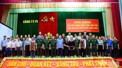 Công ty 74 (Binh đoàn 15): Bồi dưỡng kiến thức dân tộc cho 100 cán bộ, nhân viên
