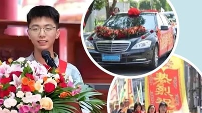 Tranh cãi xung quanh đám rước và tiệc mừng nam sinh đỗ đại học