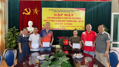 Pusat Kebudayaan dan Seni bertemu dengan keluarga orang-orang yang berkontribusi revolusioner
