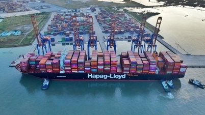 ท่าเรือ Cai Mep Gemadept - Terminal Link ต้อนรับเรือคอนเทนเนอร์ที่มีความจุสูงสุด 232,494.5 DWT อย่างเป็นทางการ
