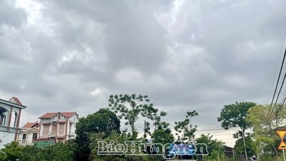 Hưng Yên có mưa rào và dông