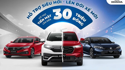 Honda đổi ôtô chính hãng "hỗ trợ siêu hời – lên đời xế mới"