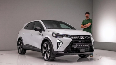 ميتسوبيشي جرانديس 2025 تعود بمظهر SUV فريد