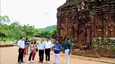 ឯកអគ្គរដ្ឋទូត​រង​ឥណ្ឌា​ប្រចាំ​នៅ​វៀតណាម​ទៅ​ទស្សនា​តំបន់​បេតិកភណ្ឌ My Son