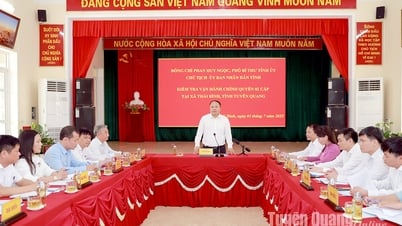 Chairman of the Provincial People's Committee Phan Huy Ngoc: Commune level must change its working state and mindset from administrative to serving the people, close to the people, and close to the people.