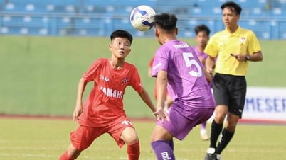 The exciting opening of the 2025 Yamaha Cup National U.13 Youth Football Tournament