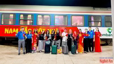 L'industrie ferroviaire ajoute des voitures supplémentaires à 22 trains lors de la fermeture de l'aéroport de Vinh