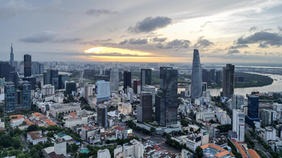 Panorama of Ho Chi Minh City - multi-center megacity after merger