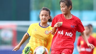 U.16 Hà Nội vẫn dẫn đầu giải U.16 nữ quốc gia, U.16 Sơn La hòa nghẹt thở