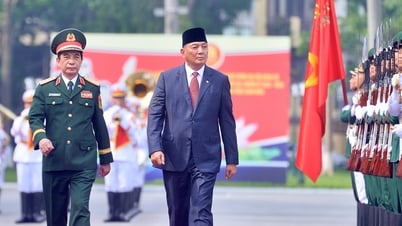 Đại tướng Phan Văn Giang hội đàm với Bộ trưởng Quốc phòng Indonesia