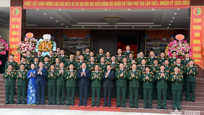 Thiếu tướng Trần Văn Bắc dự, chỉ đạo Đại hội đại biểu Đảng bộ Quân sự tỉnh Phú Thọ lần thứ I