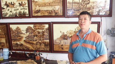 Nghệ thuật lá thốt nốt khởi nghiệp từ bản sắc