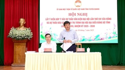 Ủy ban MTTQ Việt Nam tỉnh tổ chức lấy ý kiến góp ý vào Dự thảo các văn kiện, báo cáo chính trị Đại hội Đảng