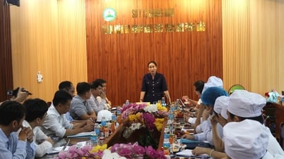 Lãnh đạo thành phố làm việc với Bệnh viện đa khoa Khu vực miền núi phía Bắc Quảng Nam
