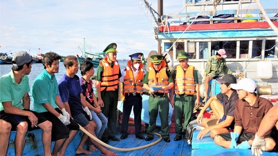 Chiến sĩ biên phòng ở Thổ Châu