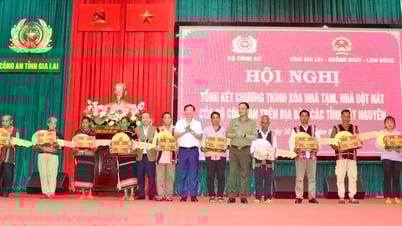 Hội nghị tổng kết Chương trình xóa nhà tạm, nhà dột nát của Bộ Công an trên địa bàn các tỉnh Tây Nguyên