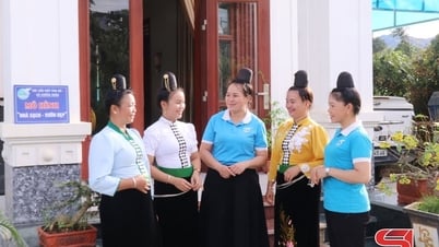 Mô hình “Nhà sạch - vườn đẹp” của phụ nữ Chiềng Mai