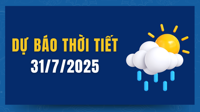 Dự báo thời tiết ngày 31/7/2025: Nắng nóng diện rộng tại Bắc và Trung Bộ