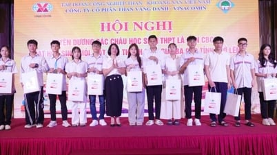 Than Vàng Danh: Tuyên dương trên 2.300 học sinh giỏi là con em công nhân mỏ