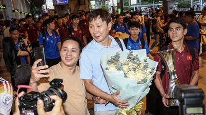 U23 Việt Nam về nước với cú “hat-trick” vô địch Đông Nam Á