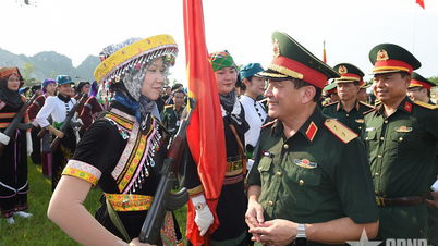 Trung tướng Trương Thiên Tô kiểm tra, động viên các lực lượng luyện tập diễu binh, diễu hành
