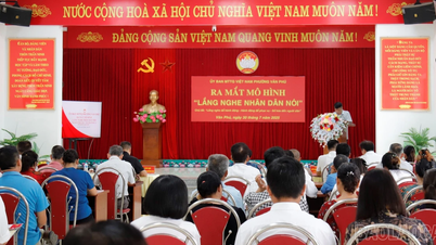 Phường Văn Phú triển khai mô hình “Lắng nghe dân nói”