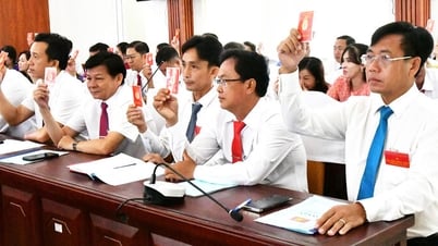 Đại hội Đảng bộ UBND xã Hòn Đất nhiệm kỳ 2025 - 2030