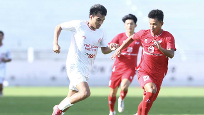 Có hai nhà vô địch U23 Đông Nam Á, Thể Công - Viettel vẫn thua ở chung kết U21 quốc gia