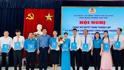 Création du syndicat du quartier de Dien Ban