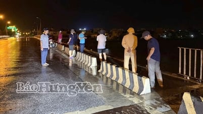 Khẩn trương khắc phục sự cố trên cầu Thái Bình do giông lốc