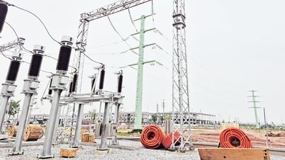 Dự kiến đóng điện trạm biến áp 110 kV phục vụ Khu công nghiệp Tân Hưng trong tháng 9