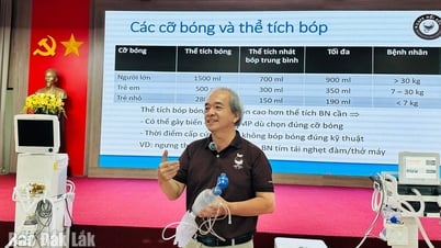 Hơn 200 điều dưỡng tập huấn "Chăm sóc bệnh nhân thở máy"
