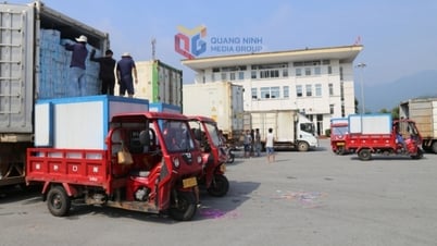 Hoạt động xuất nhập khẩu tại cửa khẩu Bắc Phong Sinh tiếp tục tăng trưởng