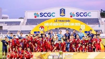 U21 PVF vô địch giải bóng đá U21 Quốc gia 2025