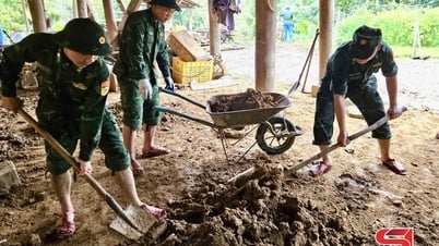 Hỗ trợ nhân dân xã Chiềng Sơ, Mường Lầm, Huổi Một khắc phục hậu quả bão Wipha