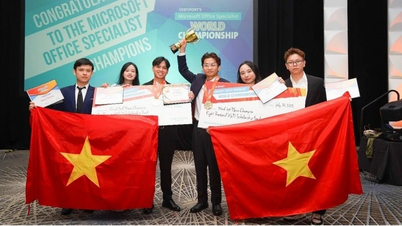 Việt Nam giành huy chương Vàng cuộc thi Vô địch Tin học văn phòng thế giới