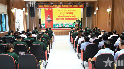 Tổng cục Hậu cần-Kỹ thuật bồi dưỡng kiến thức về chuyển đổi số doanh nghiệp