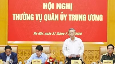Tổng Bí thư Tô Lâm chủ trì Hội nghị Thường vụ Quân ủy Trung ương